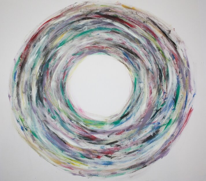 Swirl artwork made with...